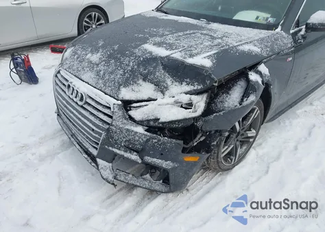 2017 Audi A4 2.0T Premium z USA, uszkodzony, nr VIN WAUENAF43HN012761